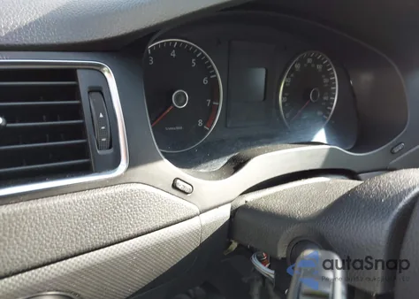 2012 Volkswagen Jetta 2.5L Se из США, поврежденный, VIN 3VWDP7AJ7CM125038